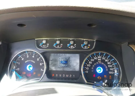 2013 Ford F-150 Lariat z USA, uszkodzony, nr VIN 1FTFW1EF9DKD77027